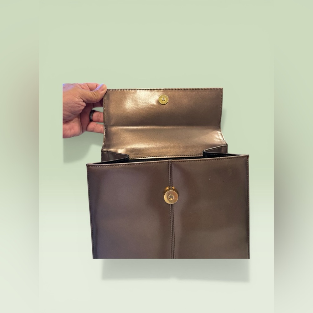 Salvatore Ferragamo Vintage Crossbody Brown - Picture 8 of 12